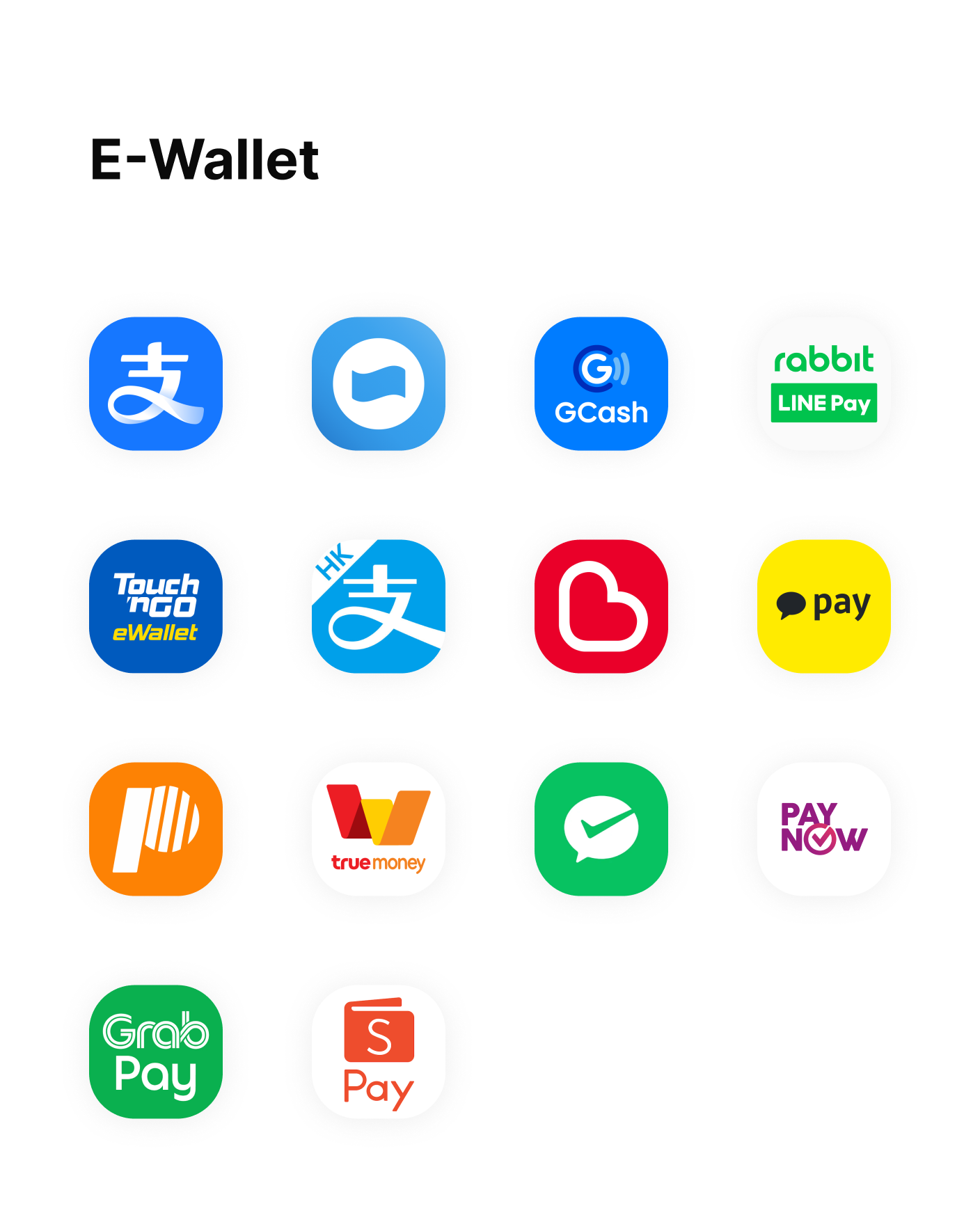 Supported payment methods (set 2)